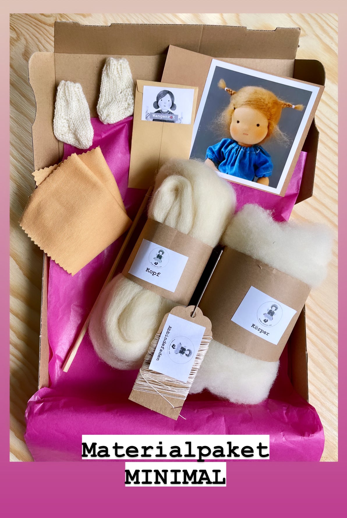 SET Puppas LIEBLING: Materialpaket & digitaler Foto-Kurs (inkl. Schnittmustern)
