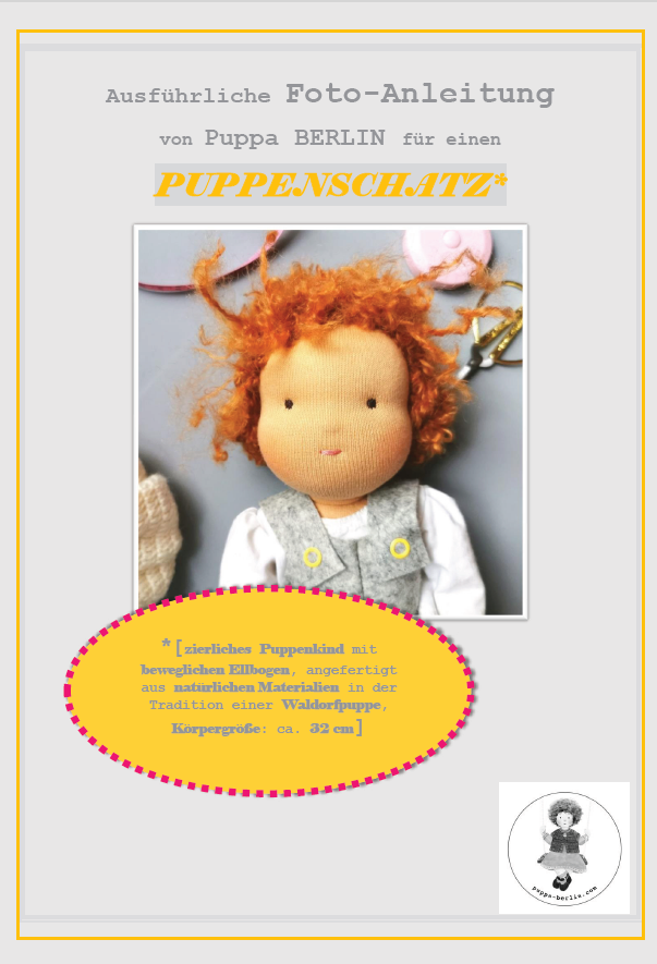 SET PUPPENSCHATZ: Materialpaket und digitale Anleitung (inkl. Schnittmustern)