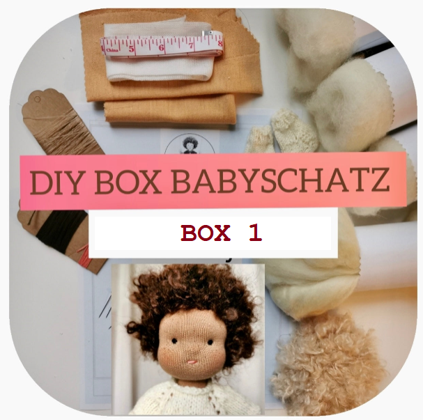 DIY BOX BABYSCHATZ (Waldorfbaby 28 cm groß)