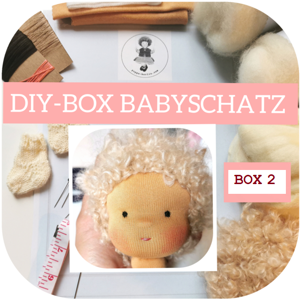 DIY BOX BABYSCHATZ (Waldorfbaby 28 cm groß)