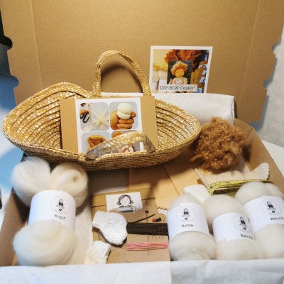 DIY BOX  HAPPY (kleines Waldorfbaby 18 cm)