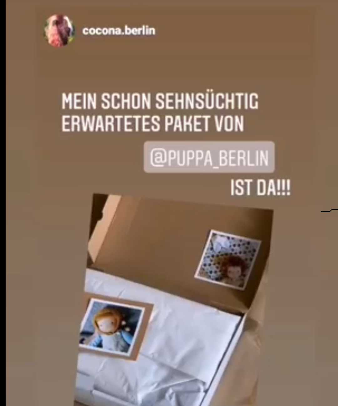 DIY BOX BABYSCHATZ (Waldorfbaby 28 cm groß)